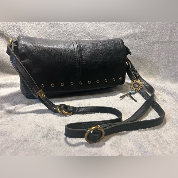 The Sak Handbags - The Sak Studded Genuine Leather Crossbody Bag